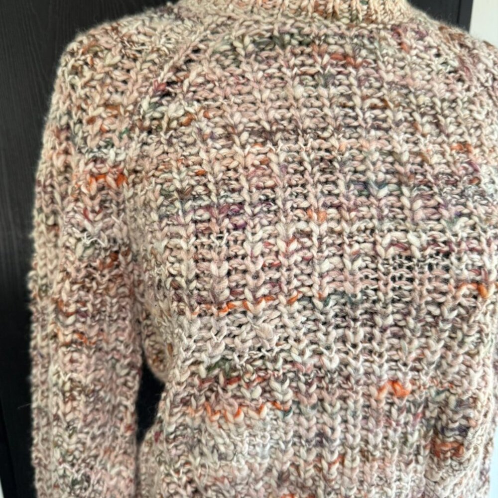 Joie Wool Blend Sweater Crew Neck Sz S - Picture 4 of 4